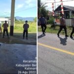 Personil Polsek Lumar Lakukan Apel Pagi Dan Olah Raga Serta Kurve (Bersih -bersih)