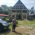 Polsek Lumar Lakukan Pengamanan Ibadah Di Gereja PIBI ELIM Dusun Sebol Kec Lumar Kab Bengkayang