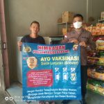 Polsek Jagoi Babang Ajak Warga Untuk Vaksinasi Covid 19 Secara Lengkap